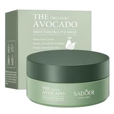 the organic avocado moisting eye mask