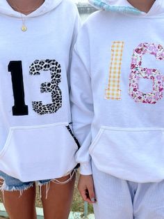 #patchwork #patchworkhoodie #stitchhoodie #madhappyhoodie Diy Sweatsuit Ideas, Cloth Making Ideas, Fabric Sweatshirt Design, How Lucky Are We Sweatshirt Diy, Hoodies With Patches Diy, White Out Ideas For Football Games, Hobby Lobby Sweatshirt Ideas, Cute Patchwork Hoodie, Patchwork On Sweatshirts