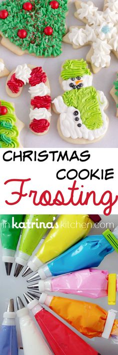 christmas cookie frosting recipe for kids