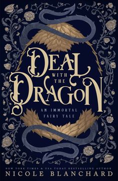 the book cover for deal with the dragon