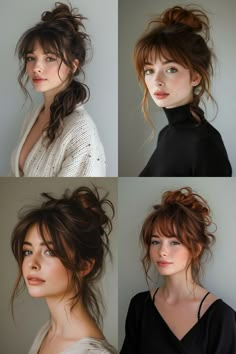 Hair Steps, Hair Texturizer, Tutorial Hair, Colour Hair, Fall Hairstyles, Tips Hair, Beauty Hairstyles, Work Hairstyles, Long Hair With Bangs