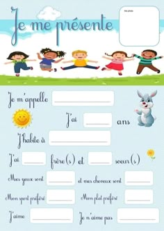 the spanish language poster for children to learn how to read and write their name in