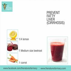 an info sheet describing the health benefits of fruit and vegetable juices, including carrots, beetroot, celery, broccoli