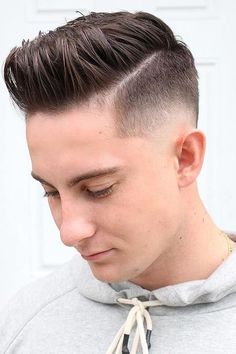 60 Best Hairstyles for Teenage Guys in 2024 - Modern Teen Messy Fade, Wavy Brunette, Young Men Haircuts, Boys Hairstyles, Teen Boy Haircut, Undercut Fade, Drop Fade Haircut