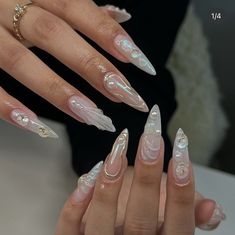 Nail Swag, Beach Nails, Funky Nails, Pretty Acrylic Nails, Nails Inspo, Best Acrylic Nails