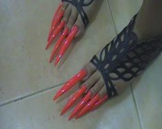 Nails Transparent, Mint Shake, Aesthetic Warning, Long Red Nails, Acrylic Toes