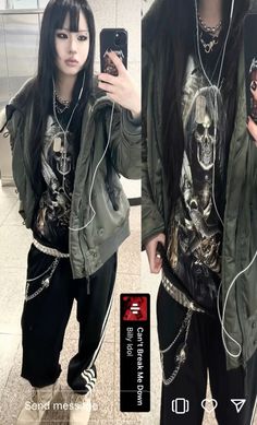 Chillas Art, Dark Fits, Egirl Style, Rad Clothes, 2000s Outfits, Gothic Girls, Grunge Y2k, J Fashion