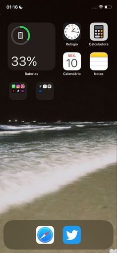 an iphone screen showing the time and icons