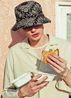 bucket hat Hat Men Outfit, Hat Outfit Men, Eleven Paris, Hat Outfit, T Magazine, Fashion Advertising, Street Style Inspiration