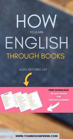 the best and easy ways to learn english through books also get free list for students