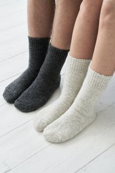 Knitted Sheep-Wool Socks in black color keep you warm in the coldest day! You will love them when its freezing cold outside, and gonna wear them all year round as they aren't too hot. Natural wool improves blood circulation, performs the function of micro-massage, and normalizes blood pressure. Socks are warm for a day of walking and good for cold days in Winter. The comfiest pair of socks ever! These are super cushioned and cozy on your feet. These trendy and adorable, soft socks are the perfec Warm Comfortable Socks For Cold Weather, Comfortable Warm Socks For Cold Weather, Cozy Wool Socks For Winter, Soft Gray Winter Socks, Comfortable Hand Knitted Winter Socks, Warm Cozy Socks, Cozy Warm Socks, Thick Warm Comfortable Socks, Comfortable Thick Winter Socks