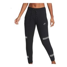 AS W NK Air Pant BLACK CU3350-010 Sports Running, Nike Sports, Sport Running, Pants Trousers, Stylish Sneakers, Long Pants, Perfect Pair, Black Pants, Sweatpants