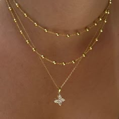 Brand New, Never Worn! In Perfect Condition. Gold Stacked Jewelry Aesthetic, Gold Jewellery Inspiration, Hoco Gold Jewelry, Gold Jewelry Inspo Aesthetic, Aesthetic Jewelry Gold, Gold Hoco Jewelry, Clean Girl Jewelry Aesthetic, Cute Gold Jewelry Aesthetic, Gold Jewelry Stack Necklace