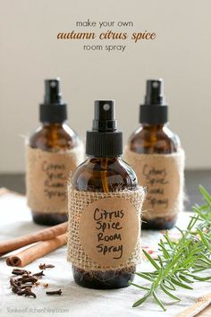 Room Spray Diy, Natural Bug Spray, Diy Aromatherapy, Home Spray