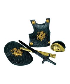 Look at this Knight in Shining Armor on #zulily today! Knight Dress, Shield Armor, Medieval Party, Knight Costume, Dress Up Day, Knight In Shining Armor, Medieval Costume, Fun Games For Kids, Chest Piece