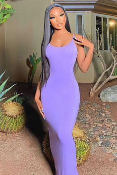 Purple Dress Outfits, Lavender Maxi Dress, Lavender Outfit, Purple Maxi, Lavender Dresses, Purple Outfits, Scoop Neck Dress, Black Sequin Dress, Plus Size Maxi Dresses