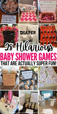 baby shower games that are actually super fun