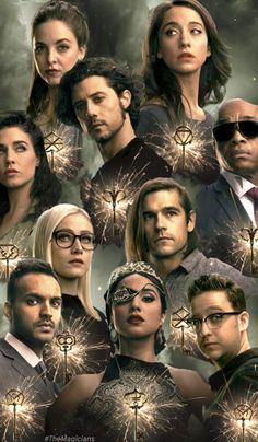 the cast of arrow's upcoming tv series is shown in this poster from season two