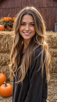 23 Top Layered Fall Hairstyles for 2024: Trendy Looks to Try Sara Evans Hair, Long Autumn Hair, Layers Vs No Layers Hair Long, Side Bangs With Long Hair Straight, Long Layered Hair Long Hair, Fall Layered Hair, Long Hairstyles With Layers Side Part, Women’s Long Haircuts, Long Hair Face Frame