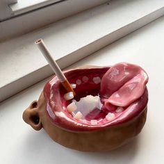 Clay Aesthetic Ideas, Clay Aesthetic, Sculpture Art Clay, Clay Diy Projects, Tanah Liat, Keramik Design, Deco Originale, Ash Tray, Pottery Crafts