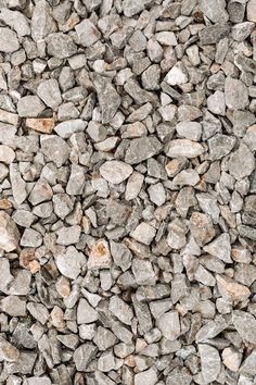 a pile of rocks is shown in this image