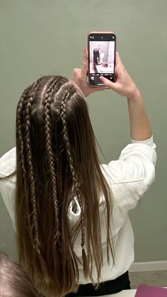 Four Braided Hairstyles, Easy Hairstyles Pictures, Dystopian Hairstyles, Hairstyles For Dancers, Tiny Braids, Hair Style Vedio, Rock Hairstyles