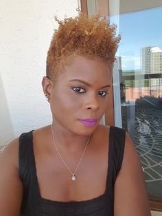 'Be you, love you and do it well.'- Miosha | CurlyNikki | Natural Hair Care Natural Short Cuts, Natural Haircuts, Natural Hair Haircuts, Tapered Natural Hair, Natural Hair Cuts, Tapered Hair, Natural Hair Short Cuts, Hairstyles Natural, Natural Hair Beauty