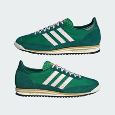 adidas SL 72 Shoes - Blue | Women's Lifestyle | adidas US Vans Toddler, Long Tee Shirts, Grandpa Style, Vans Kids, Green Product, Duffel Bag Backpack, Adidas Originals Women, Adidas Kids