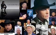 a collage of photos with the names of various men in hats and cowboy outfits