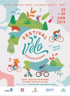 the poster for festival velo