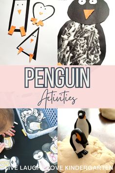 penguin activities and crafts for kids to make