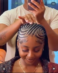 Two Step Braids For Black Women, Corn Roll Hair Styles, Braids Hairstyles Cornrows, Corn Braids, Hairstyles Cornrows, Cornrow Designs, Straight Back Cornrows, Corn Row