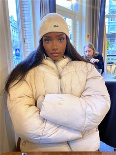 Black Femininity, Black Barbie, Looks Street Style, Down Jackets, Black Is Beautiful, Beautiful Black Women, Puffer Jacket, Black Women, Vision Board