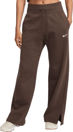 Nike Womens Sportswear Phoenix Fleece Pants Nike Sportswear Phoenix Fleece, Womens Sportswear, Nike Sportswear Women, Sweatpants Outfit, Nike Sweats, Women's Sportswear, Wide Leg Sweatpants, Nike Sweatpants, Loungewear Luxury