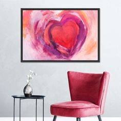 Heart Shape Wall Art is a beautiful addition to any decor style. Bring this stunning canvas print into your home to easily refresh your walls and elevate your decor. Shape Artwork, Wall Art Elephant, Art Elephant, Wall Art Painting, Artwork Painting, Heart Shape, Off Sale, Decor Styles, Heart Shapes