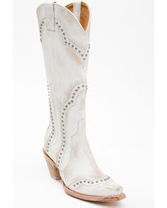 Idyllwind Women's Sinner Western Boots - Snip Toe, White Snip Toe Cowgirl Boots, Brown Western Boots, White Cowboy Boots, Boot Barn, Wedding Boots, Miranda Lambert, Studded Boots, Cowboy Boots Women, White Boots