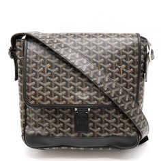 Goyard Gran Blue Mm Shoulder Bag Black Brown W28cm H29cm D8.5cm Shoulder Strap Length: Approx. 131cm (Adjustable, Including Metal Fittings) Goyard Bag, Shoulder Bag Black, Summer Black, Versace Jeans Couture, Versace Jeans, Brown Color, Versace, Black And Brown, Shoulder Strap