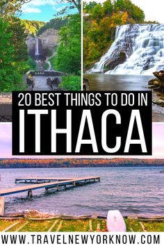 20 Best Things to do in Ithaca NY + Secret Local Tips Ny Travel Guide, Beautiful Places In Usa, New York Vacation, Ny Trip, The Finger Lakes, Visit Usa, New York Travel Guide