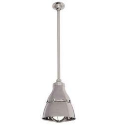 a light fixture on a white background