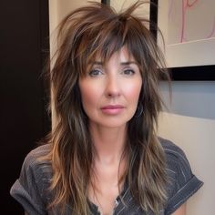 50 Vibrant Shaggy Hairstyles for Women Over 50 Long Shaggy Haircuts, Medium Shaggy Hairstyles, Long Shag Hairstyles, Shaggy Hairstyles, Modern Shag Haircut, Shaggy Long Hair, Medium Shag Haircuts, Long Shag Haircut