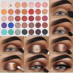 Jaclyn Hill Makeup, Younique Eyeshadow, Makeup Morphe, Makeup Smokey, Makeup For, Jaclyn Hill Palette, Makeup Tutorial Eyeshadow