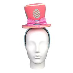 Get this Awesome Easter Mini Top Hat Today! This Easter Mini Top Hat will definitely make you stand out at your next Party, Wedding, Corporate Event, Birthday, Quinceanera, or Halloween Party!  Product Details: ✓Made in the USA ✓Handmade ✓High Quality Foam ✓One Size Fits Most ✓Customizable to your preferences "This is where your party starts". Give your next party a new life and rediscover your youth with Foam Party Hats. Foam Party Hats Guarantee At Foam Party Hats we believe our hats help brin Basket Hat, Egg Mask, Easter Tops, Rabbit Hat, Easter Headbands, Easter Hat, Foam Party, Easter Hats, Mini Top Hat