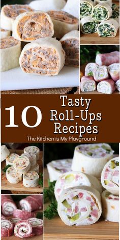 the top ten rolls that are ready to be eaten