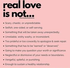 Communication Relationship, Love Is Not, Healthy Relationship Advice