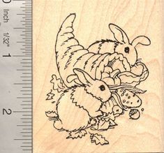 Bunny Rabbit Thanksgiving Rubber Stamp Bilby Easter, Bunny Paws, Rabbit Silhouette, Stamp Maker, Chocolate Easter Bunny, Pet Vet, Pet Bunny, Card Sentiments, Rabbit Ears