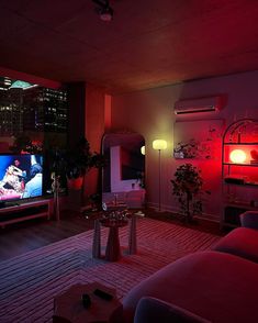 Girls Apartment Aesthetic, Sala Aesthetic, Nice Bedrooms, Ootd Pinterest, Girl Apartment, Colorful Apartment, Project House, Chill Room