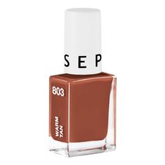 The 15 Prettiest Autumn Nail Colours to Try in 2024 | Who What Wear UK Autumn Nail Colours, Nail Polish Brown, Sephora Nail Polish, Monochromatic Nails, Navy Nails, Bday Wishlist, Autumn Nail, Long Lasting Nail Polish, Nude Nail Polish