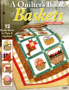 a quilter's book of baskets