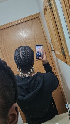 #Braids #beads #blackpintrest Guys With Beads In Hair, Twist Ideas, Braids And Beads, Braids Beads, The Big Chop, Black Hair Styles, Hair Color Styles, Braids Twist, Character Fashion