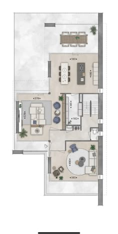 the floor plan for an apartment with two bedroom and one bathroom, which is also attached to